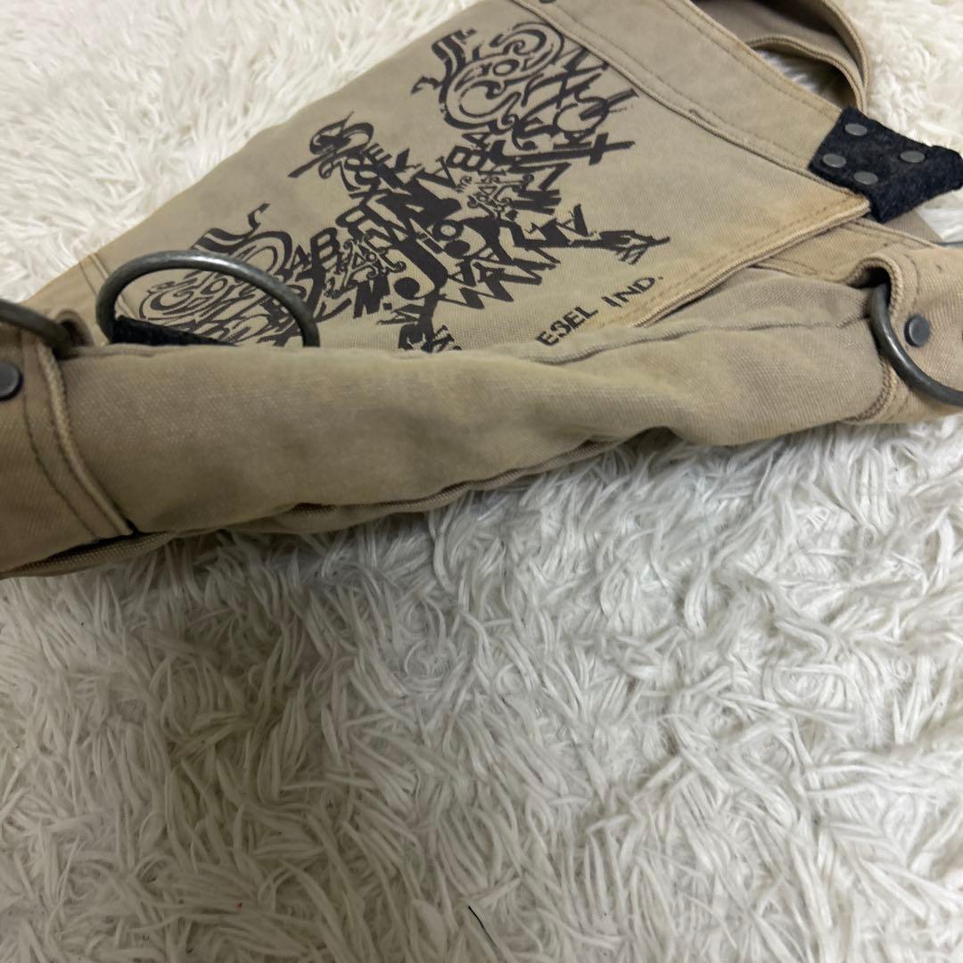 【希少】y2k フェアリーグランジ　DIESELディーゼル　メッセンジャーバッグ