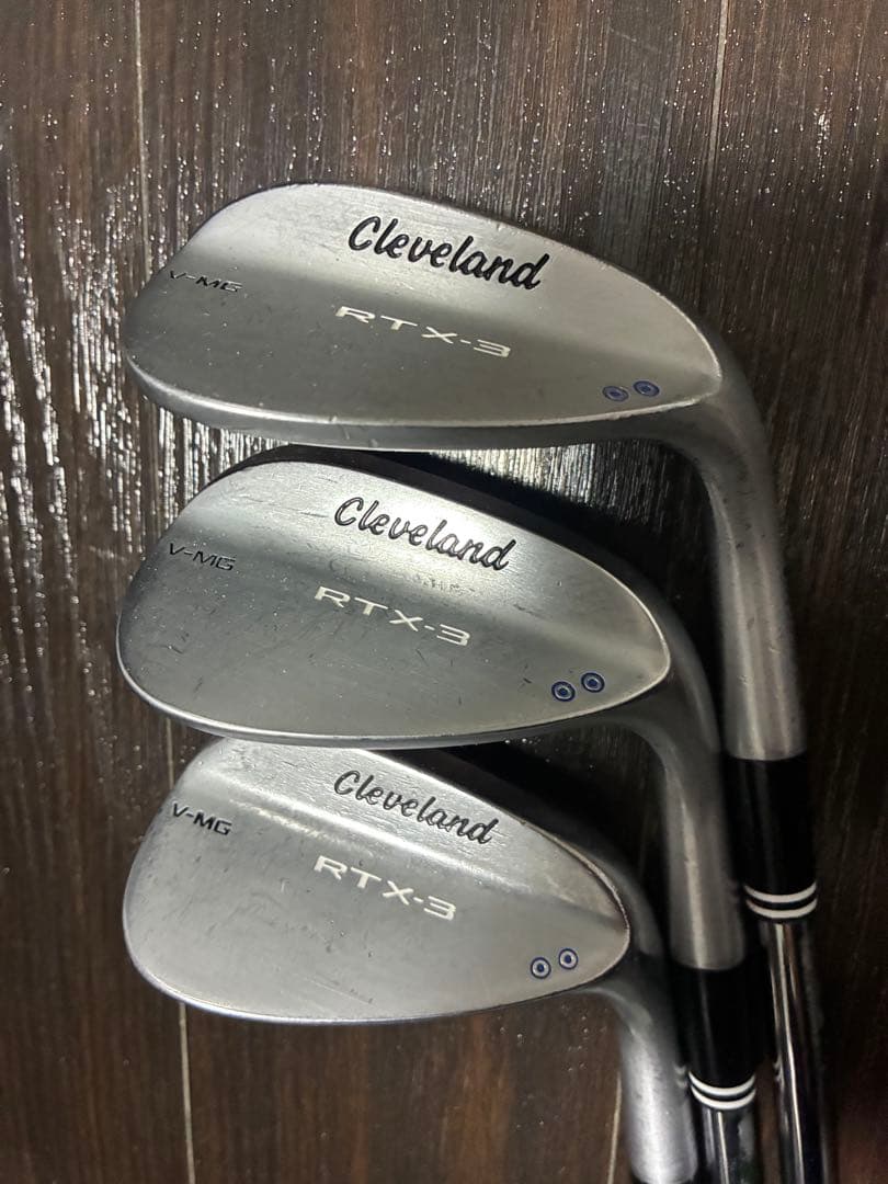 クリーブランド　ウェッジ　RTX-3 50,56,60 3本セット