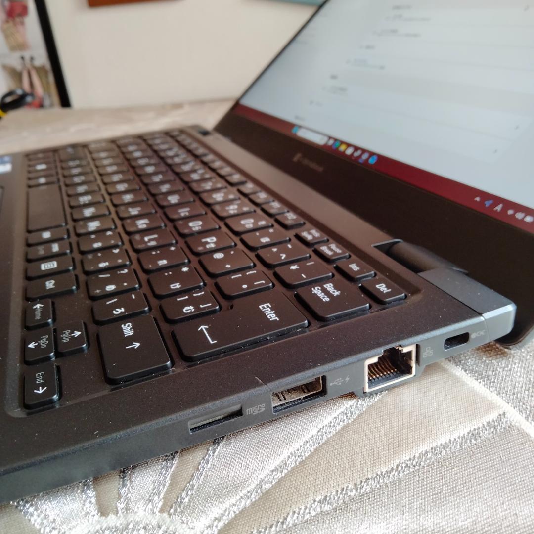 ▷東芝▷１３インチ 1920/1080 11世代i5 8G 256G