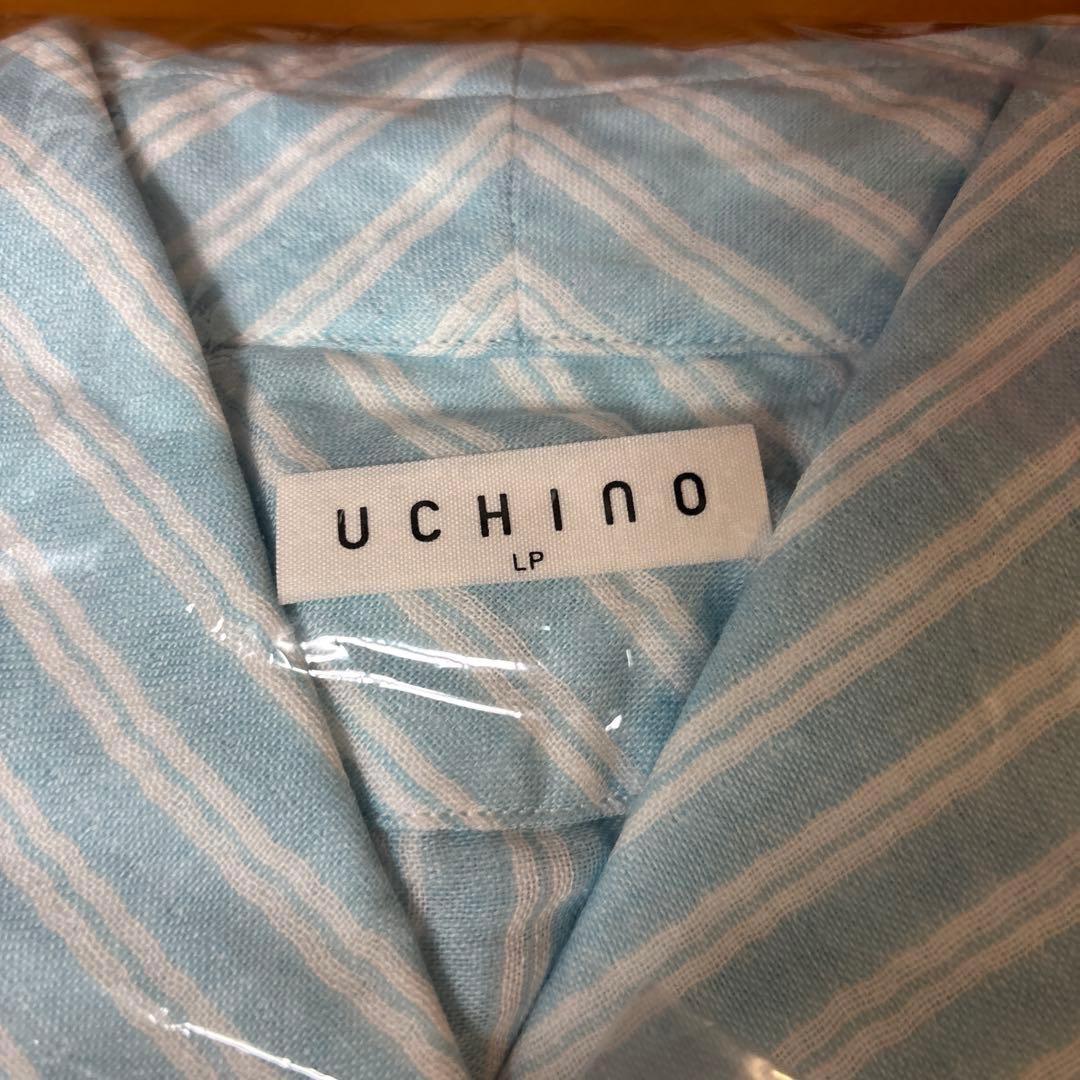 新品・未使用 タグ付きUCHINO マシュマロガーゼ快眠パジャマLＰサイズ