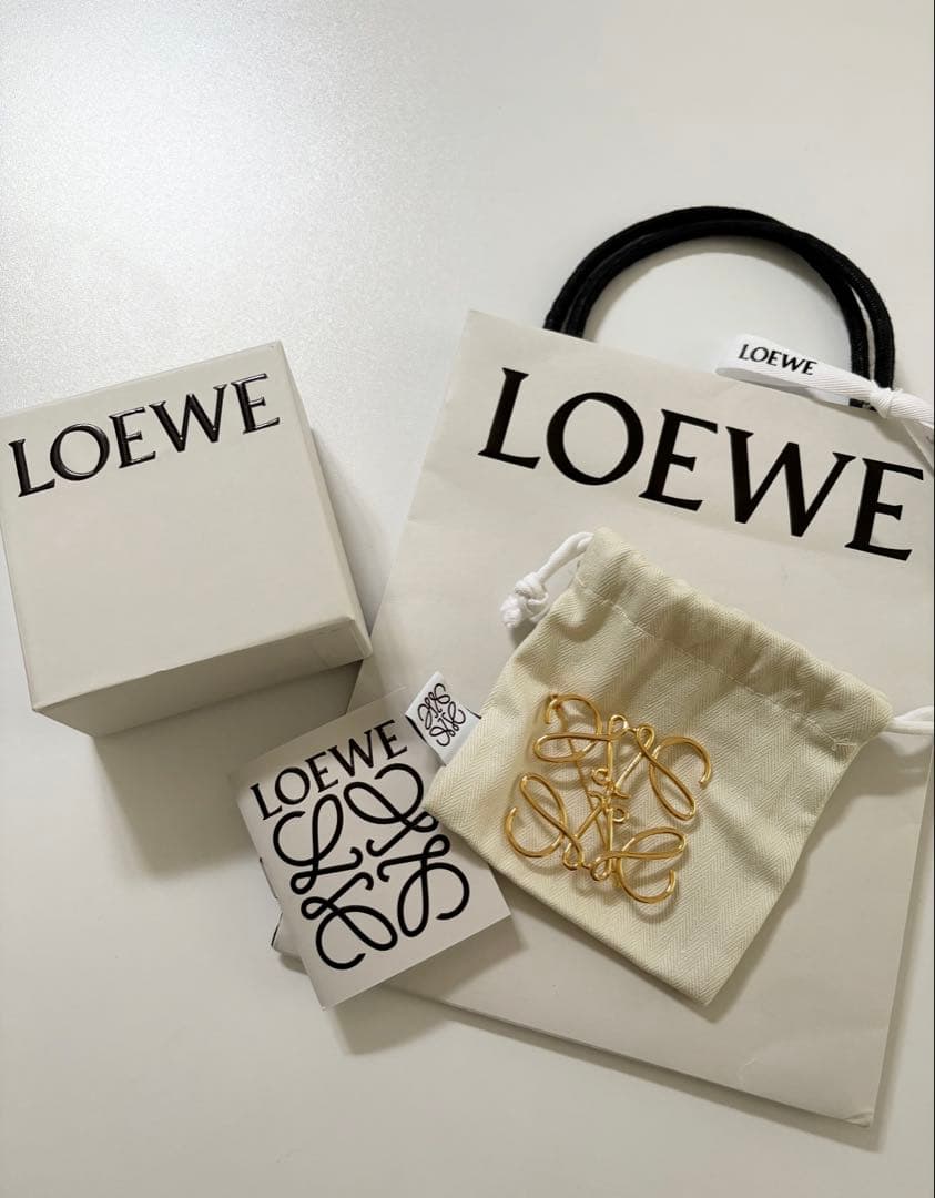 【美品】LOEWE ブローチ