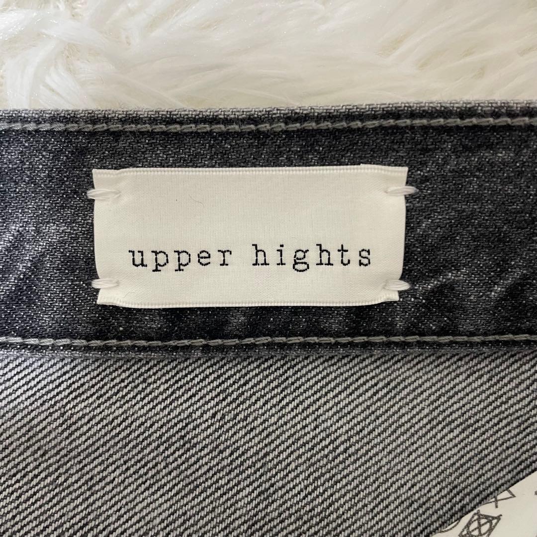 希少サイズ　今期アッパーハイツ THE COUSIN ハイライズストレートデニム