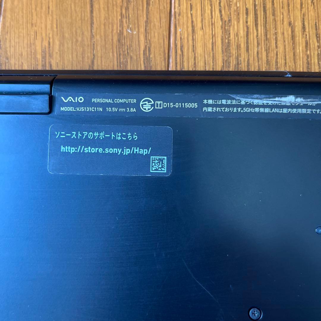 VAIO ノートパソコン VJS131C11N ブラック