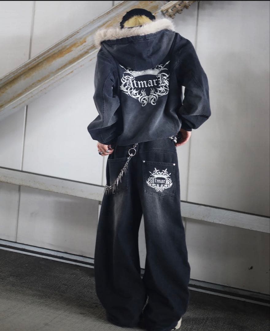 新品 ATMARK デニムジャケット セットアップ
