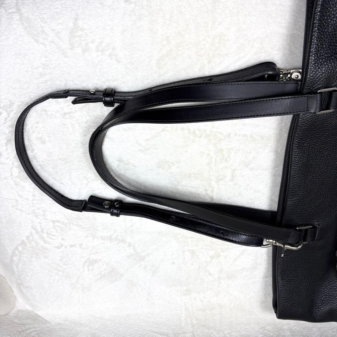 FURLA フルラ トートバッグ 2WAY オールレザー ブラック A4