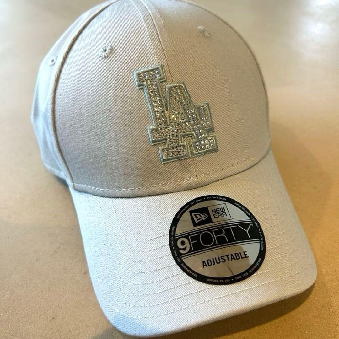 最終値下げニューエラ 9FORTY Rhinestone ラインストーン グレー