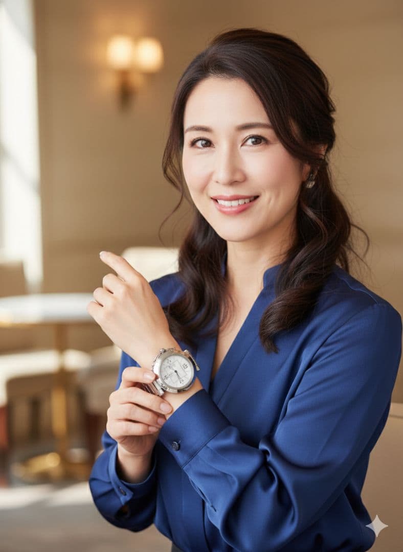 Cartier カルティエパシャ自動巻き 腕時計 シルバー