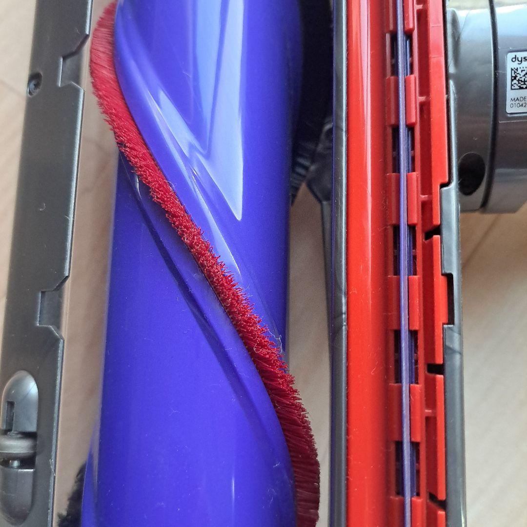 dyson 掃除機ヘッド 回転ブラシ 紫