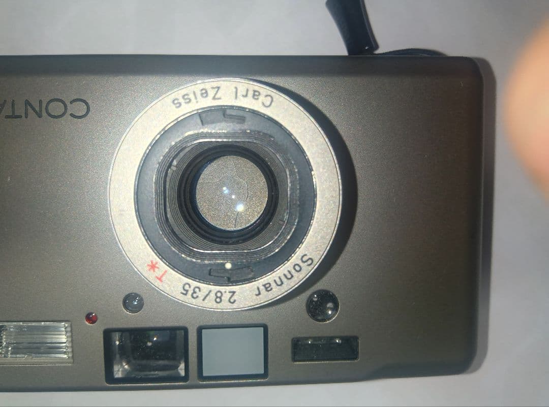 CONTAX T3 コンパクトフィルムカメラ　チタンシルバー