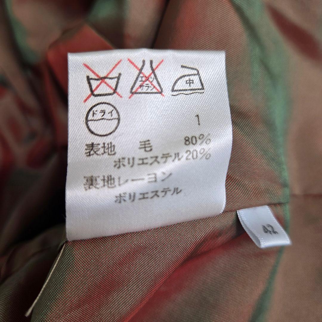 ポールスミスパンツスーツ　セットアップ　タック付きワイドパンツ