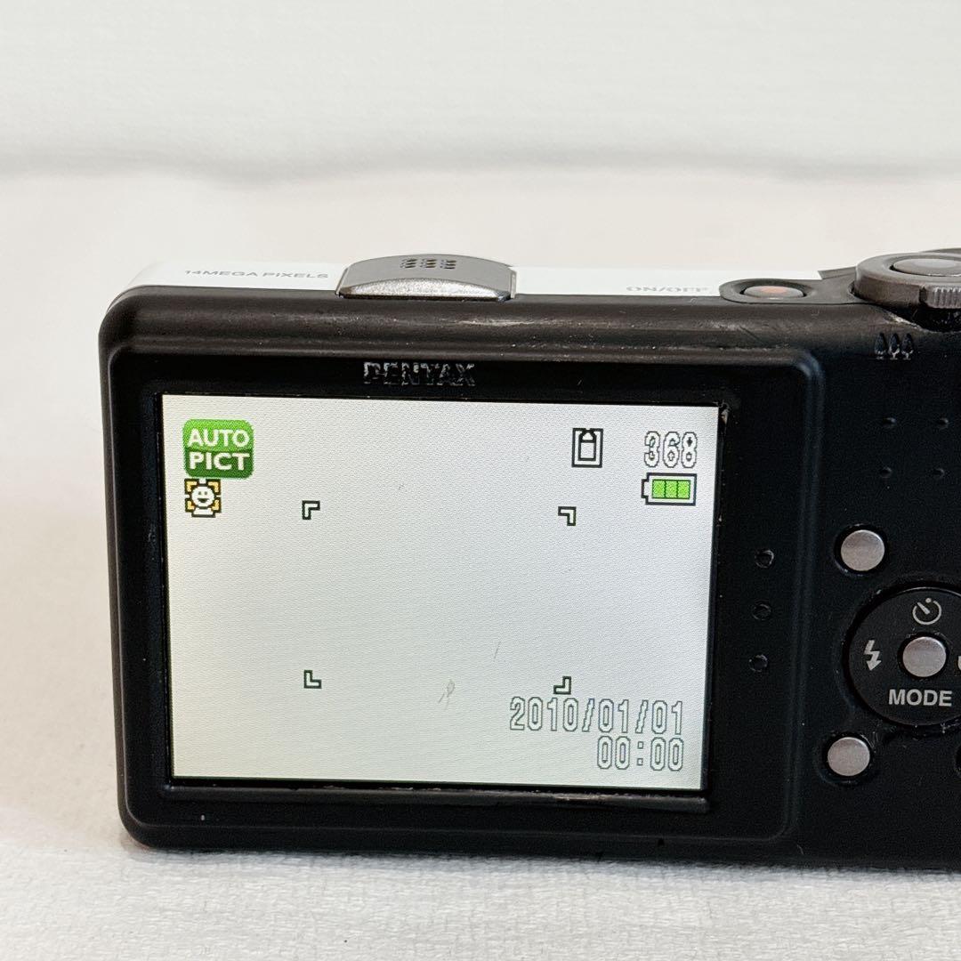 【可愛いすぎるコンデジ】PENTAX optio RZ10 ホワイト