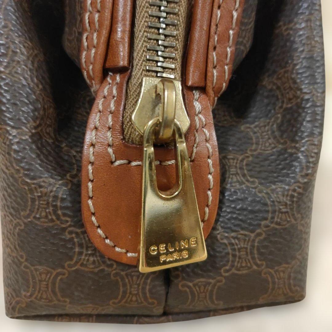 美品 CELINE セリーヌ マカダム柄 ポーチ