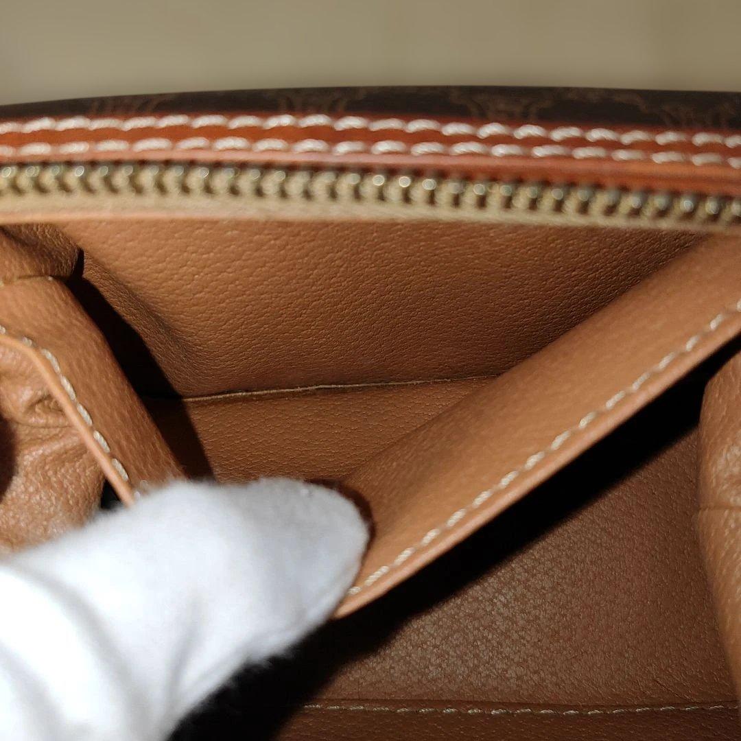 美品 CELINE セリーヌ マカダム柄 ポーチ