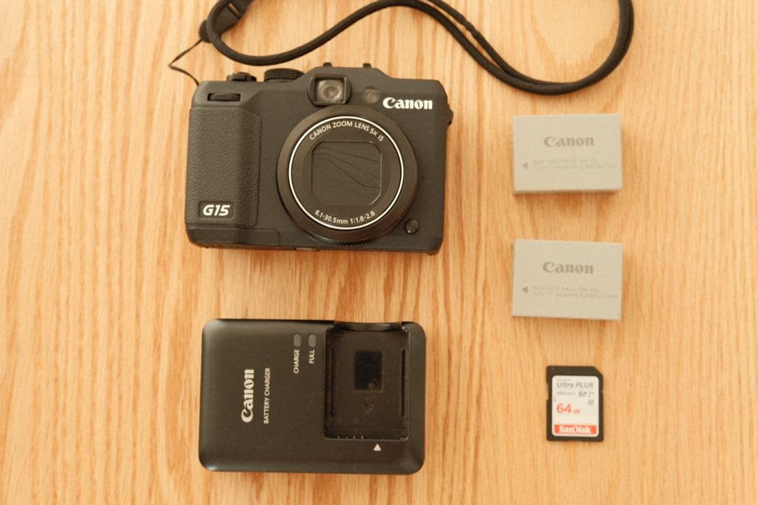 Canon G15 コンデジ　訳アリ品　オマケ付