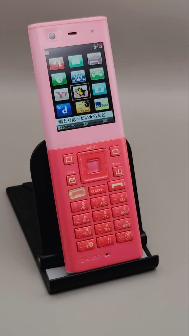 WILLCOM HONEY BEE5 WX07K 京セラ ピンク 携帯電話