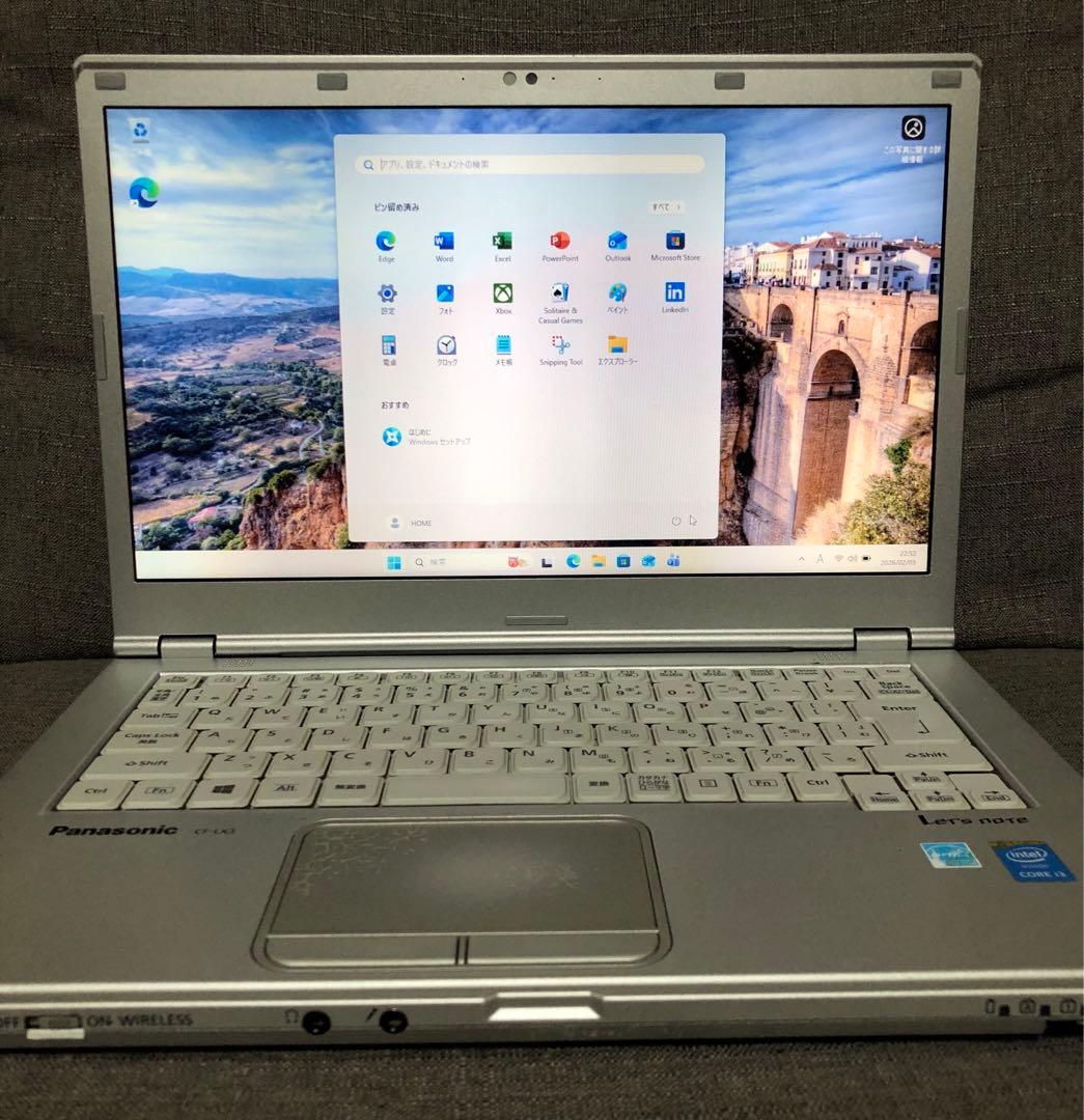 【良品】Let's note CF-LX3 SSD 大画面 バッテリー：良好④