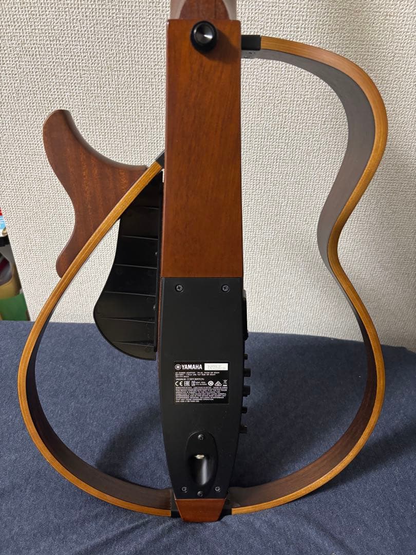 YAMAHA サイレントギター ナチュラル SLG200S NT アダプター付き