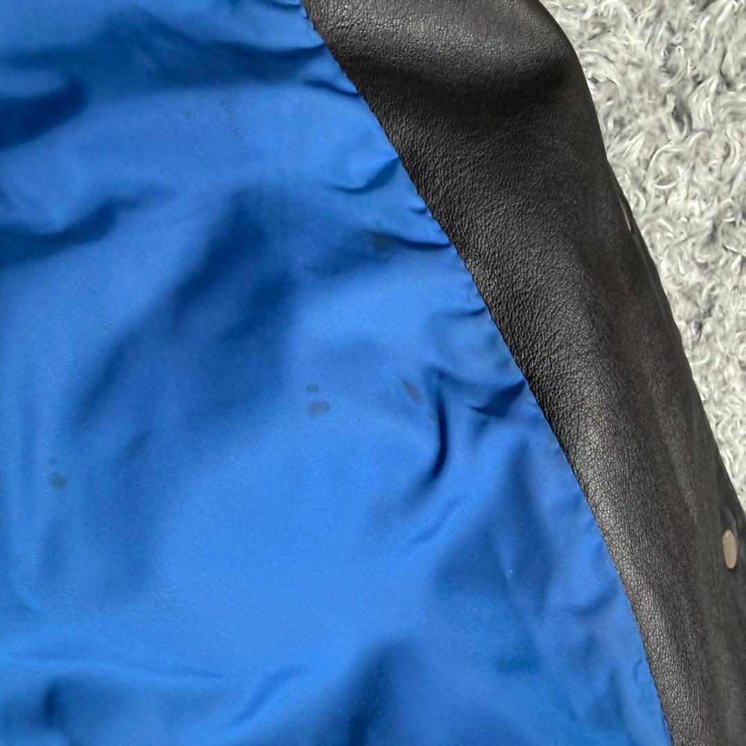 グッチ スタジャン レザージャケット ハリウッド ブルゾン メンズ 54 黒