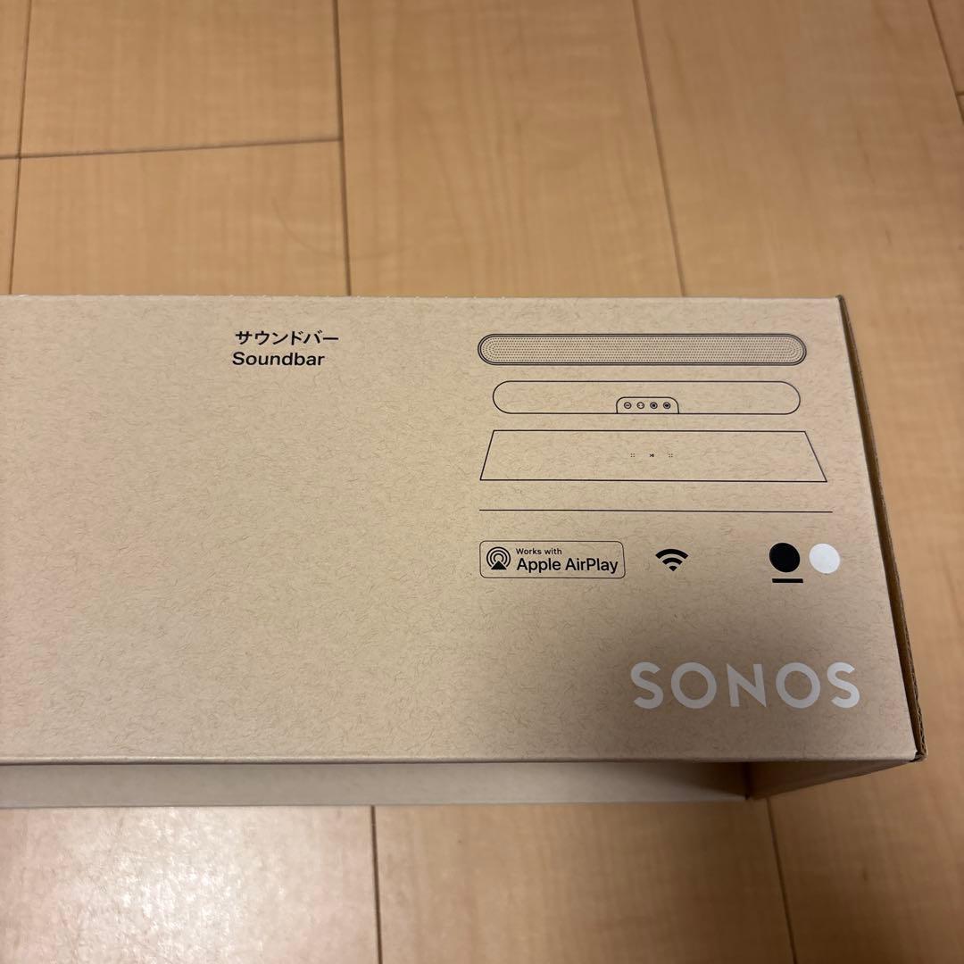 SONOS RAY サウンドバー 本体と付属品