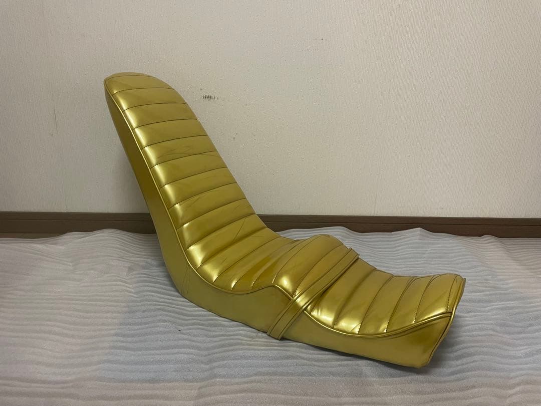 渋い！当時物！川口シート！スケベ椅子三段シート！ゴールド GS400