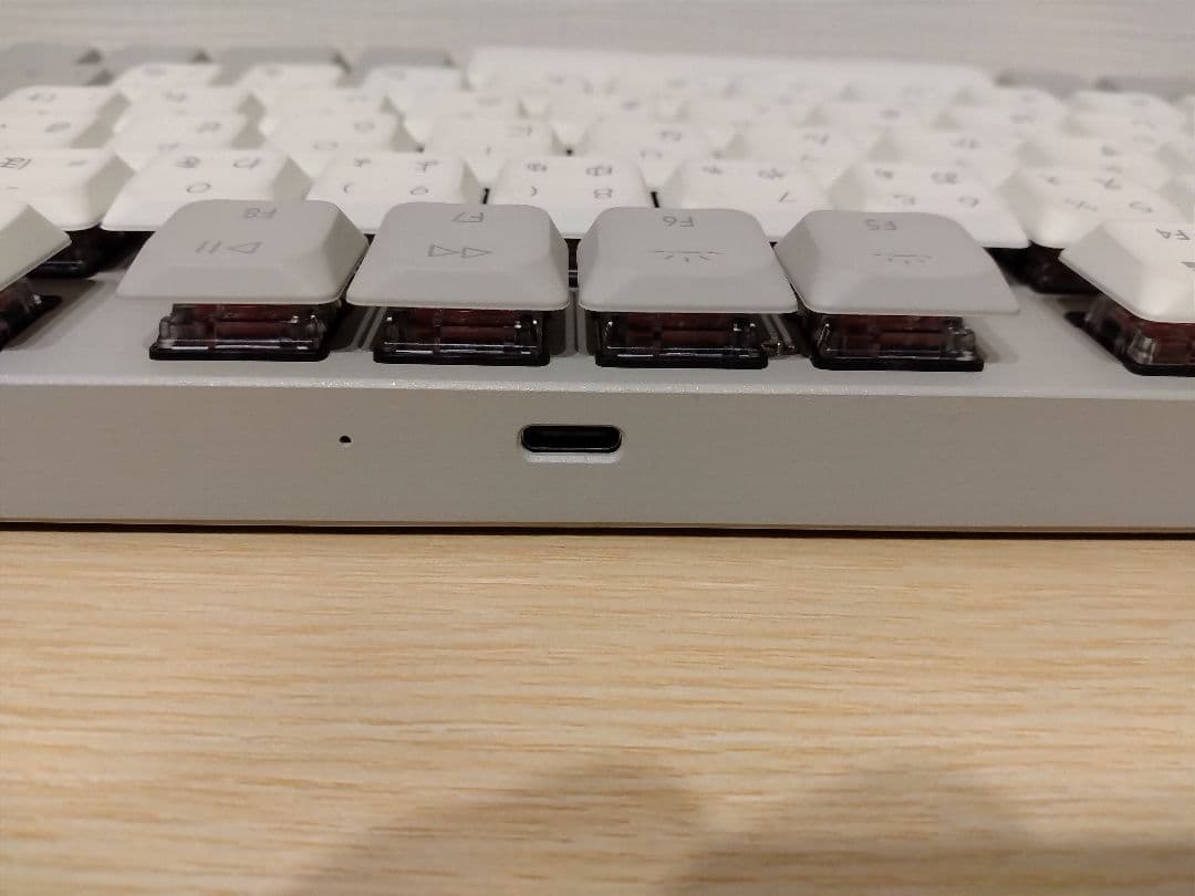 Keychron K1 MAX RETRO 日本語配列 赤軸 White LED