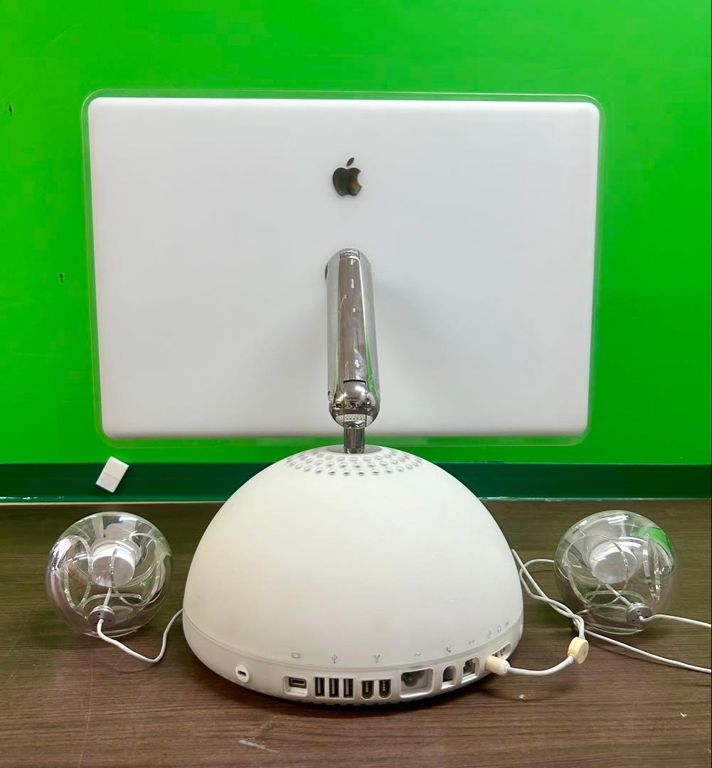 美品　20インチiMac G4 1.25GHzとキーボードとスピーカーのセット