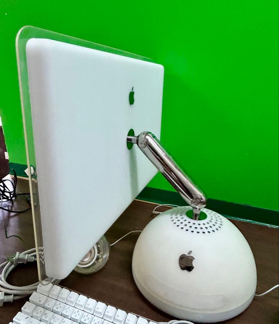 美品　20インチiMac G4 1.25GHzとキーボードとスピーカーのセット