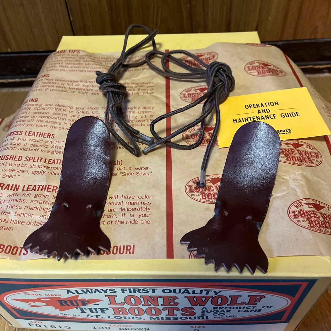 美品 希少サイズ LONE WOLF BOOTS カーペンター