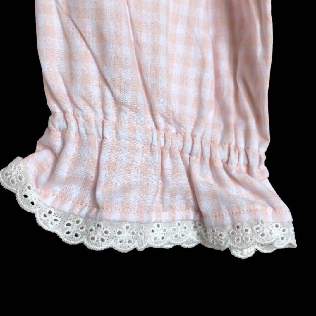 新品⭐️ツモリチサト スリープ チェック パジャマ ピンク Lサイズ 綿100%