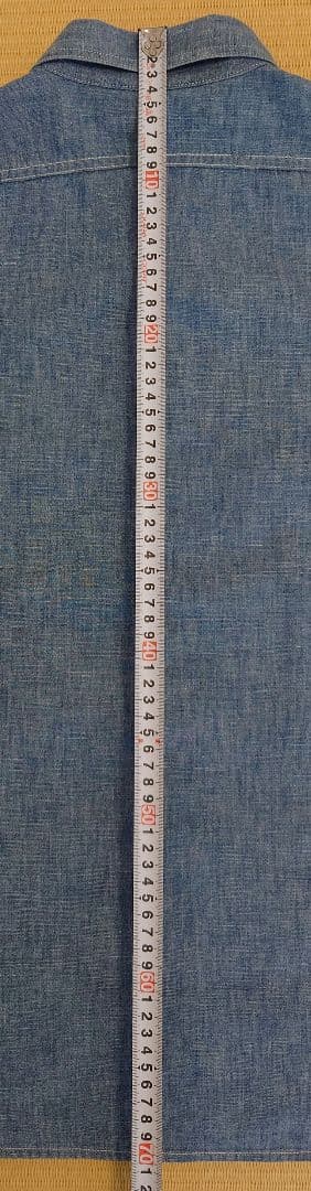 THE REAL McCOY'S 長袖シャンブレーシャツ