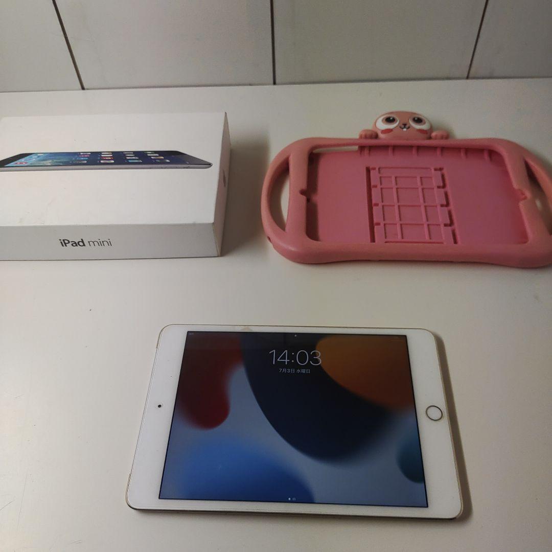 送料無料　iPad mini4 動作品　訳有　16gb グレーアウト　アップル