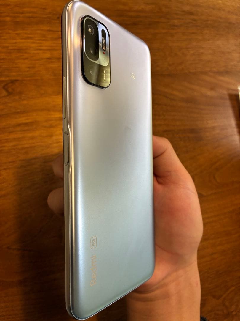 Xiaomi Redmi Note 10 JE クロームシルバー XIG02