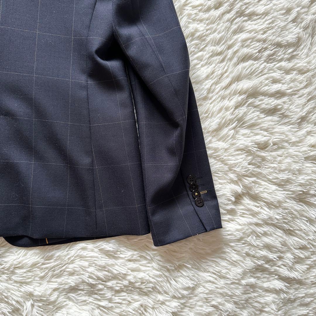 【未使用級】PaulSmith Black レディース スーツ チェック