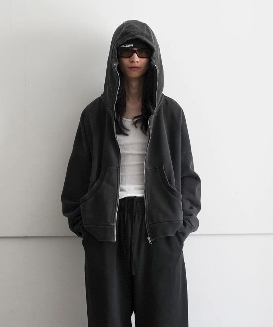 トップス entire studios UNIFORM full zip black