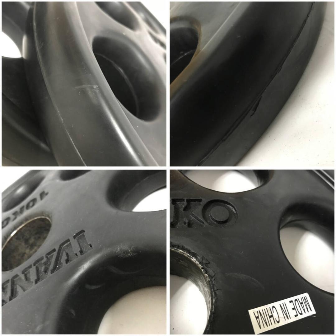 IVANKO イヴァンコ オリンピックラバー プレート 10㎏×2