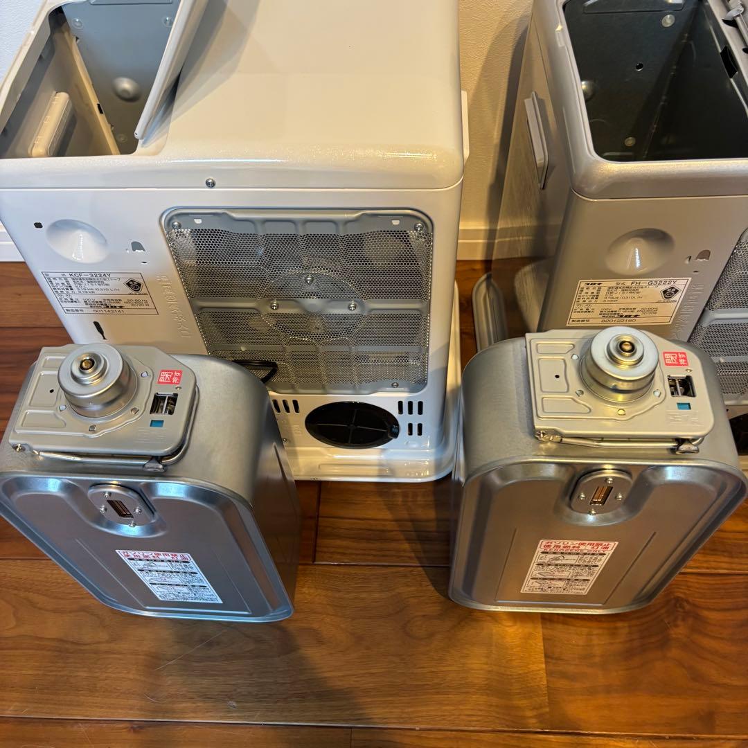 コロナ 石油ファンヒーター 2台セット KCF-3224Y FH-G3222Y