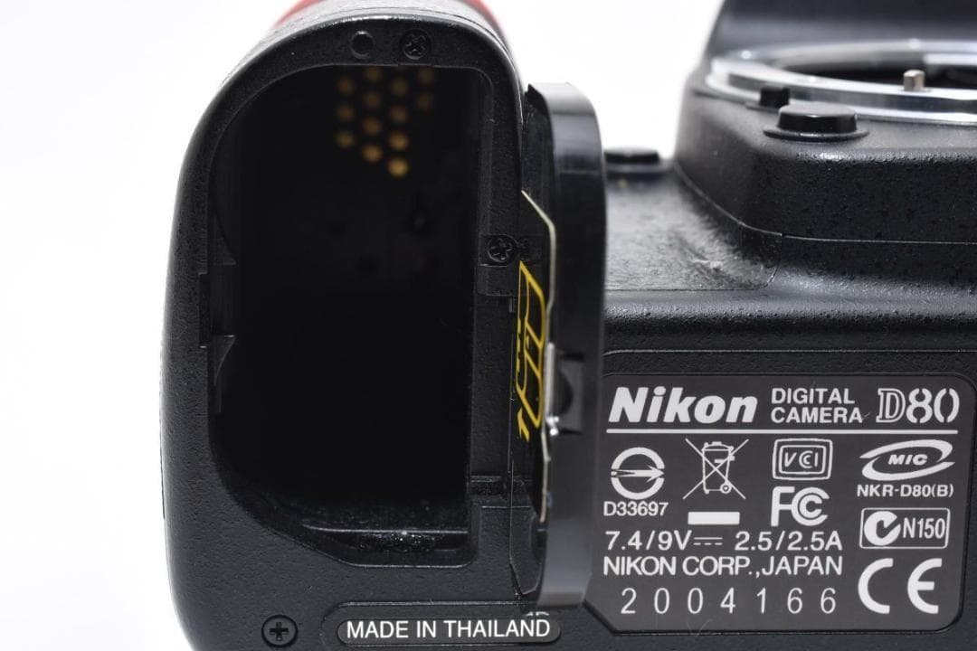 【動作好調】Nikon ニコン D80 ボディ デジタル一眼レフカメラ