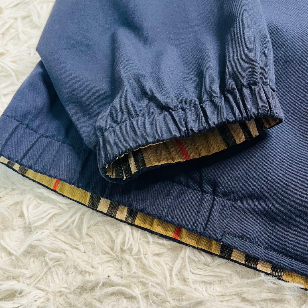 BURBERRY LONDON リバーシブル ノバチェック ブルゾン M ランポ
