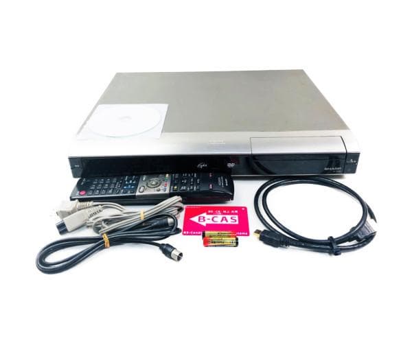 完動品 美品 シャープ 250GB DVDレコーダー AQUOS DV-AC82