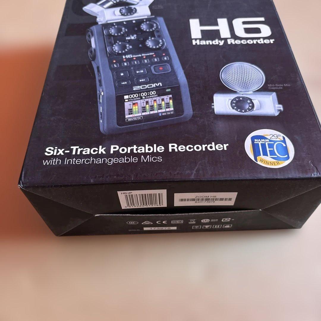ZOOM H6 ハンディレコーダー