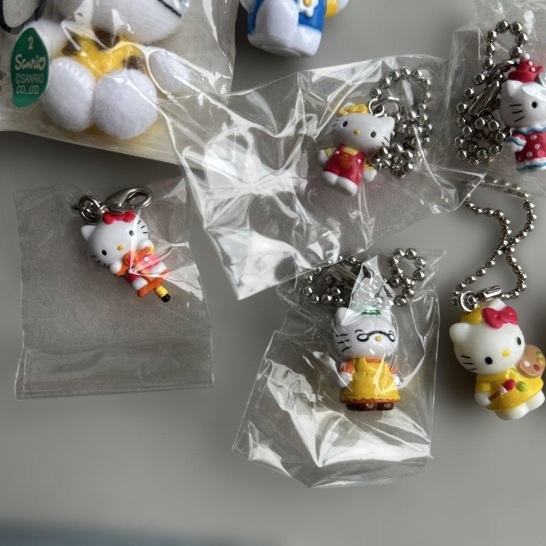 ハローキティ ボールチェーンキーホルダー　チャーム　レア！10個セット