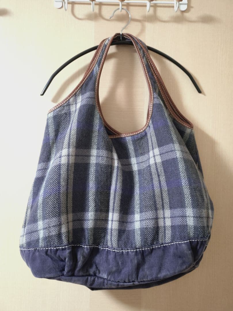 KAPITAL Duffle チェック柄トートバッグ ショルダーバッグ