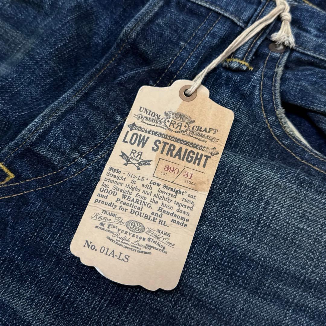 新品RRLダブルアールエル YOSEMITE ローストレート デニム アメリカ製