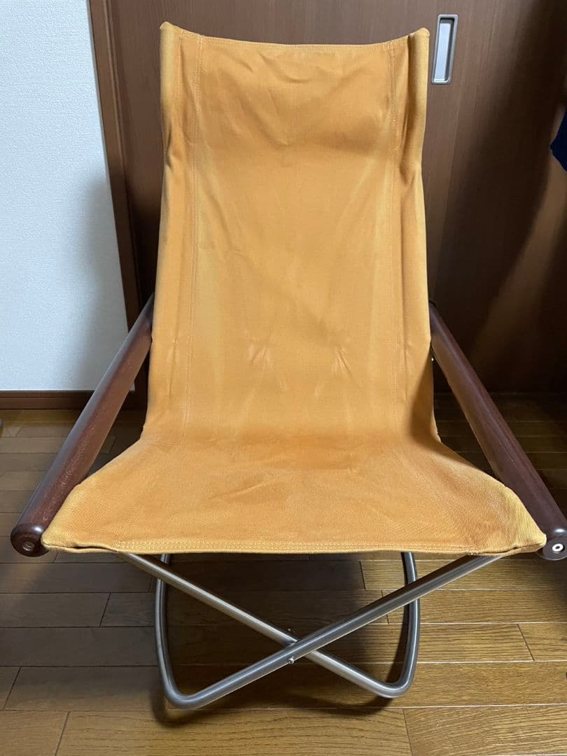 ニーチェアXロッキング キャメル/ダークブラウン