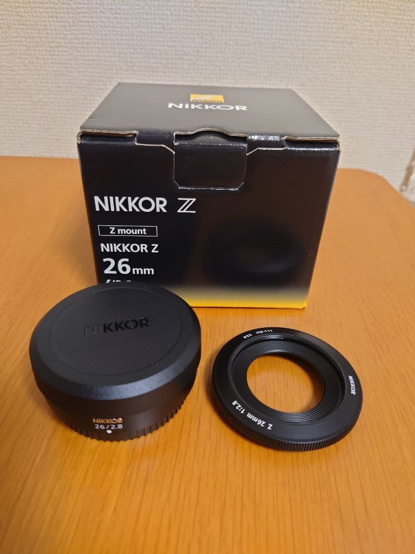 【美品】 Nikon Nikkor Z 26mm f2.8【防湿庫保管】