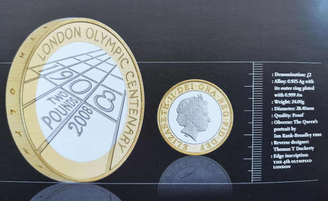 コレクション THE2008UK SilverProof Piedfort Four-Coin