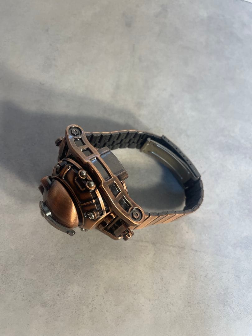 バンダイ　TOKIMA スチームヘッド　腕時計　当時物 変形ロボ　動作品