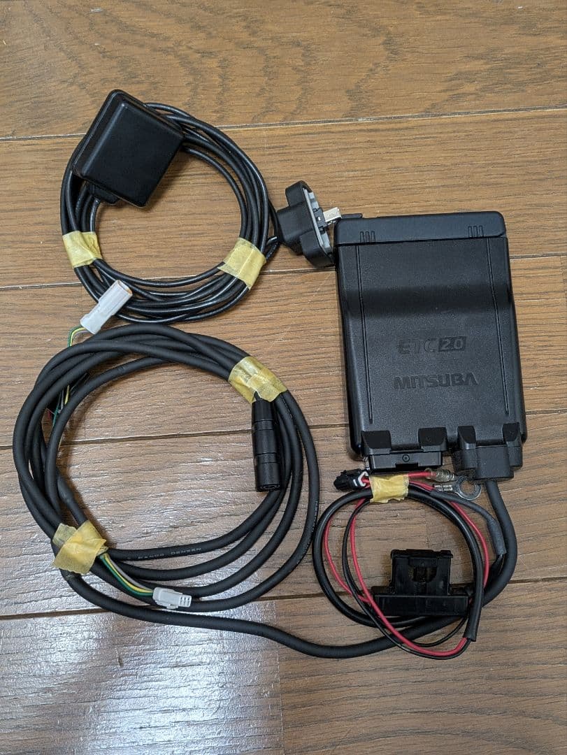 MITSUBA製 バイク用 ETC2.0 中古