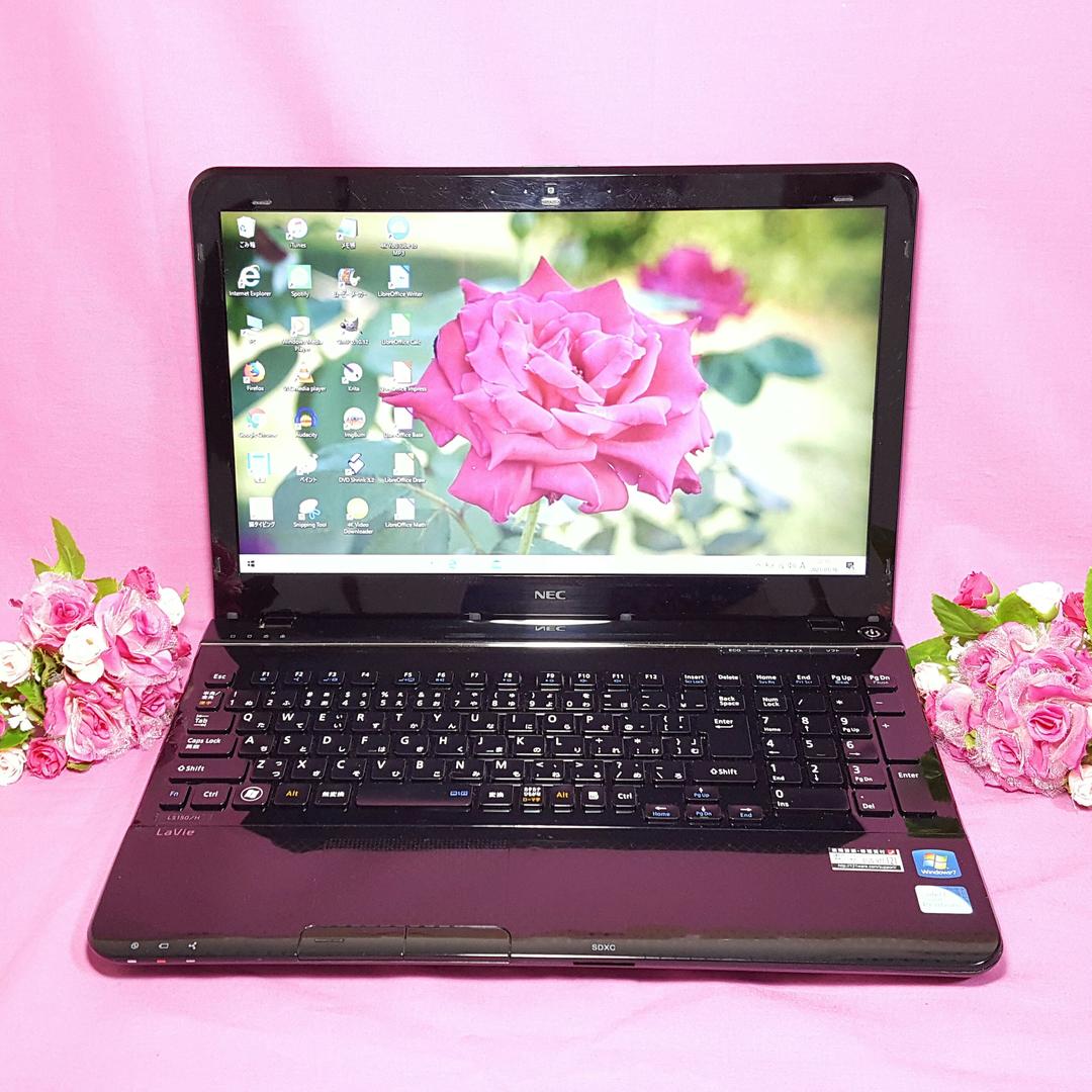 最新Win10❀テレワーク可能❀メモリ4G✦大容量500G&カメラ&USB3.0