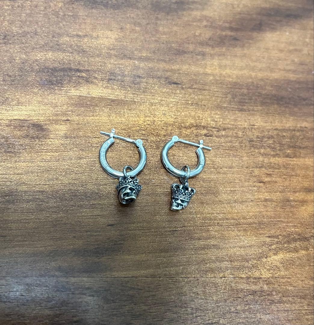 ジャスティンデイビス　スカルリングピアス